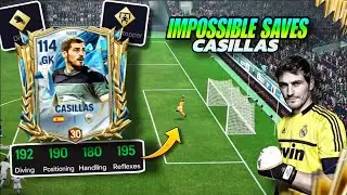 Max CASILLAS 195 Reflexes is ILLEGAL in Fc mobile 😱💀