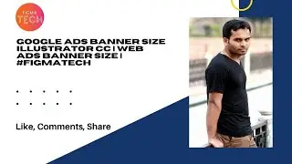 Google Ads Banner Size Illustrator CC | Web Ads Banner Size | #FigmaTech