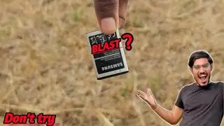Kya Phone Ki Battery Phat Sakti Hai? 🔥 Science Experiment