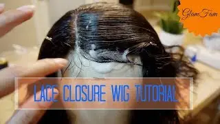 How to make a wig with a lace closure | Eullair Hair