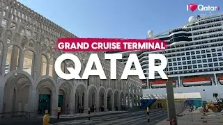 New Grand Cruise Terminal at the Doha Port #shorts