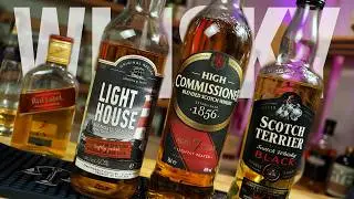 Виски с ДЫМКОМ Blended Scotch Whisky - Lighthouse, High Commissioner, Scotch Terrier Black