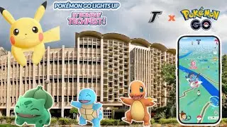 Pok&eacute;mon Go Lights UP IIT Bombay! IIT Techfest 2025 &times; Pokemon Go..