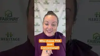 Why choose FHA over Conventional? #firsttimehomebuyer #fairwaymortgage #mortgage #texasrealestate
