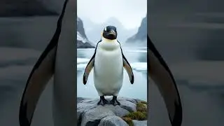 पेंगुइन के बारे में एक रोचक जानकारी। #penguin #penguins #facts #news #rochaktathya #shorts