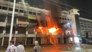 Fire accident at udumalpet 24.11.2025 @udumalpet #fire #safety #accident #udumalpet #udumalai 