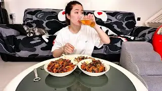 Spicy Crab & Dry Pot Chicken Wings with Shrimp | Cook & Eat with Zhan