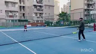 The Future Tennis Star in making