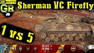 World of Tanks Sherman VC Firefly Replay - 7 Kills 2.9K DMG(Patch 1.4.1)