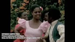 Esperanza Campos Ponce, primera bailarina de Perú Negro