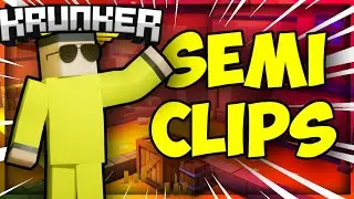 TRYING out SEMI AUTO in krunker.io competitive pickups! (60 KILLS) (L)