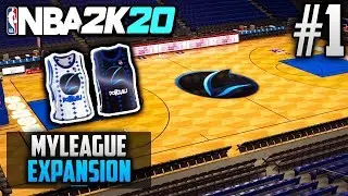 NBA 2K20 MyLeague Expansion | Quebec Dorsals | EP1 | CAN WE HAVE A SUCCESSFUL TEAM?