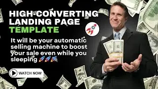 Get High converting landing page template in 2023 #landing #template