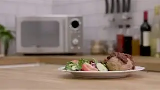 Daewoo Touch & Dial Control Microwave Oven Duo-Plate