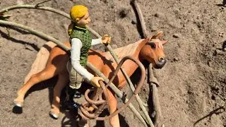Die  traurige Geschichte eines Pferdes namens Amber🧡😭Schleich Pferde Geschichte