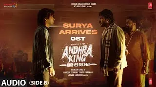 Surya Arrives | Andhra King Taluka OST Side B | Ram Pothineni | Bhagyashri | Vivek-Mervin