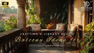 Crafting a Vibrant Rustic Balcony: Ideas for Enjoying Spring Outdoors