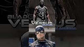 BLADE VS CAPTAIN AMERICA #marvel #mcu #marvelstudios #blade #captainamerica #shorts #ytshorts #mcu