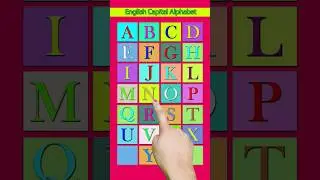 A B C D  #kidshome #alphabets #kidslearning #abc #education