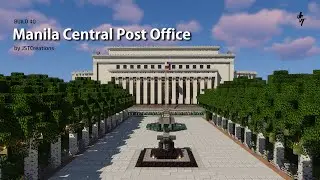 Manila Central Post Office in Minecraft Philippines (Manila City Philippines) by JSTCreations