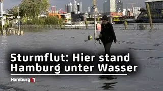 Sturmflut in Hamburg: Polizei gibt Warnschüsse im Hafen ab