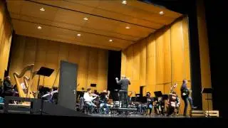 Rehearsing Richard Ayres' No.36, NONcerto for horn