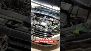 Jetta 2019 P044200 Evap small leak