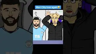Man City lose AGAIN! #mancity #football #championsleague