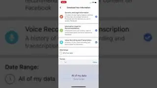 Backup Your Facebook Data