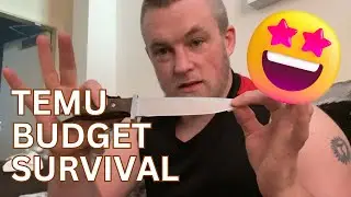 TEMU Haul & Review - Knifes, Guns & Preps