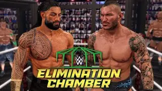 WWE 2K22 Elimination Chamber Draft - Roman Reigns vs Brock Lesnar Ft @StaxMontana
