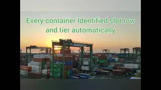Automatic Stacking Crane #Automaticstackingcrane #terminalcontainer #digitalport