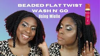 😍 This Flat Twist Wash n' Go is a Looook!