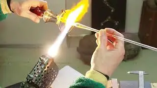 Der Glasbl&auml;ser - Thomas Aschenbrenner -  F&uuml;gen 3 Ring Rotweinglas aus Borosilicatglas