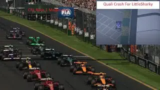 CRL- F1 Manager race 1 in Australia