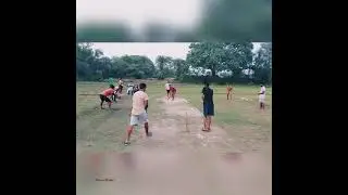 Cricket lover ❤️😘local field cricket