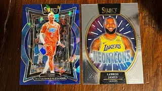 SGA Blue Cracked Ice & LeBron Icon - 2024-25 Select Mega Box Rip - Fun Fun