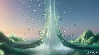 Water That Never Falls | Infinite Calm CGI Loop