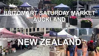 Britomart Saturday Market | 4K | Auckland | North Island | New Zealand