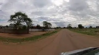 Arriving in Tsholotsho  Centre Zimbabwe