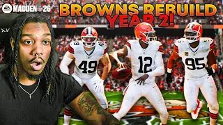 Remaining Undefeated?! Weeks 3-5  (Year 2) Cleveland Browns REBUILD | Madden 26