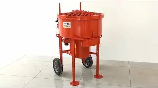 Concrete Drum Mixer Concrete Pan Mixer With Gearbox