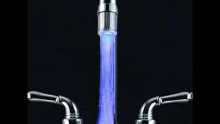 TEMPERATURE SENSOR FAUCET LIGHT