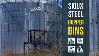 Sioux Steel Hopper Bins