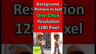 Background remove In just One Click 😍
