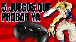 5 SEGA MEGA DRIVE VIDEO GAMES YOU HAVE TO PLAY NOW...classic games you can't miss