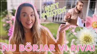 STARTAR NYTT PROJEKT & VÅRA TRÄDGÅRDSPLANER! 🌸