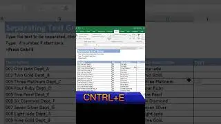 Basic Tutorial for Beginners (Separating text Group) Copy with control E function