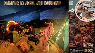 Ночевка в кемпинге в горах ОАЭ 🇦🇪 | Джебель-Джаис 🏔️ | Семейный отдых | Все детали учтены