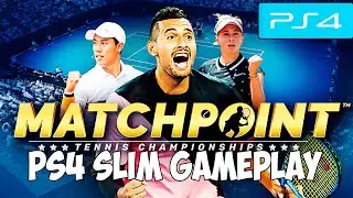 MATCHPOINT - TENNIS CHAMPIONSHIPS PS4 Slim Gameplay
